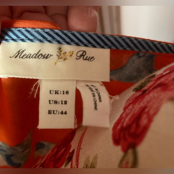 Meadow Rue by Anthropologie Blouse - SZ 12 - Picture 8 of 12